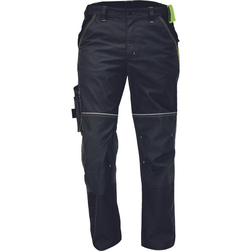 KNOXFIELD 275 nohavice antracit/žltá 40