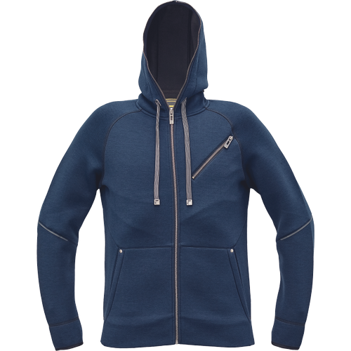 NEURUM mikina s kapucňou navy XS