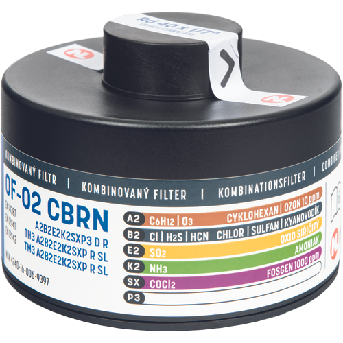 OF-02 CBRN A2B2E2K2SXP3 DR filter CM-6